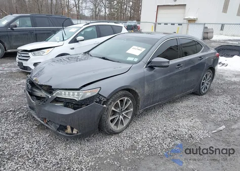 2017 Acura Tlx Technology Package из США, поврежденный, VIN 19UUB3F50HA001253